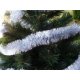Vánoční girlanda - stříbrná - 6m dlouhá s Ø 5cm