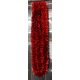 Vianočná girlanda - červená - 6m dlhá s Ø 2cm
